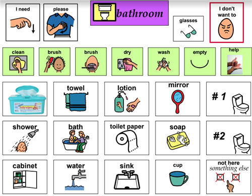 bathroom display 